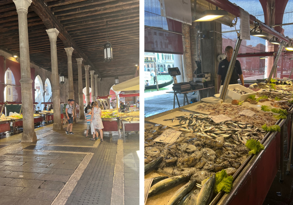 fish market in Venice