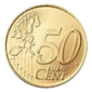 Sample 50 Cents Euro Coin