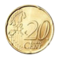 Sample 20 Cents Euro Coin