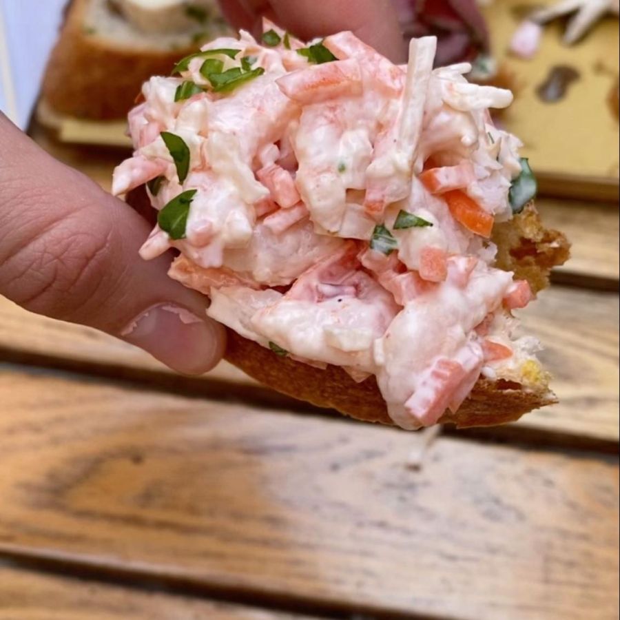 A Small Cicchetti In Someone's Hand