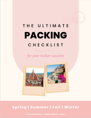 The Ultimate Packing Checklist