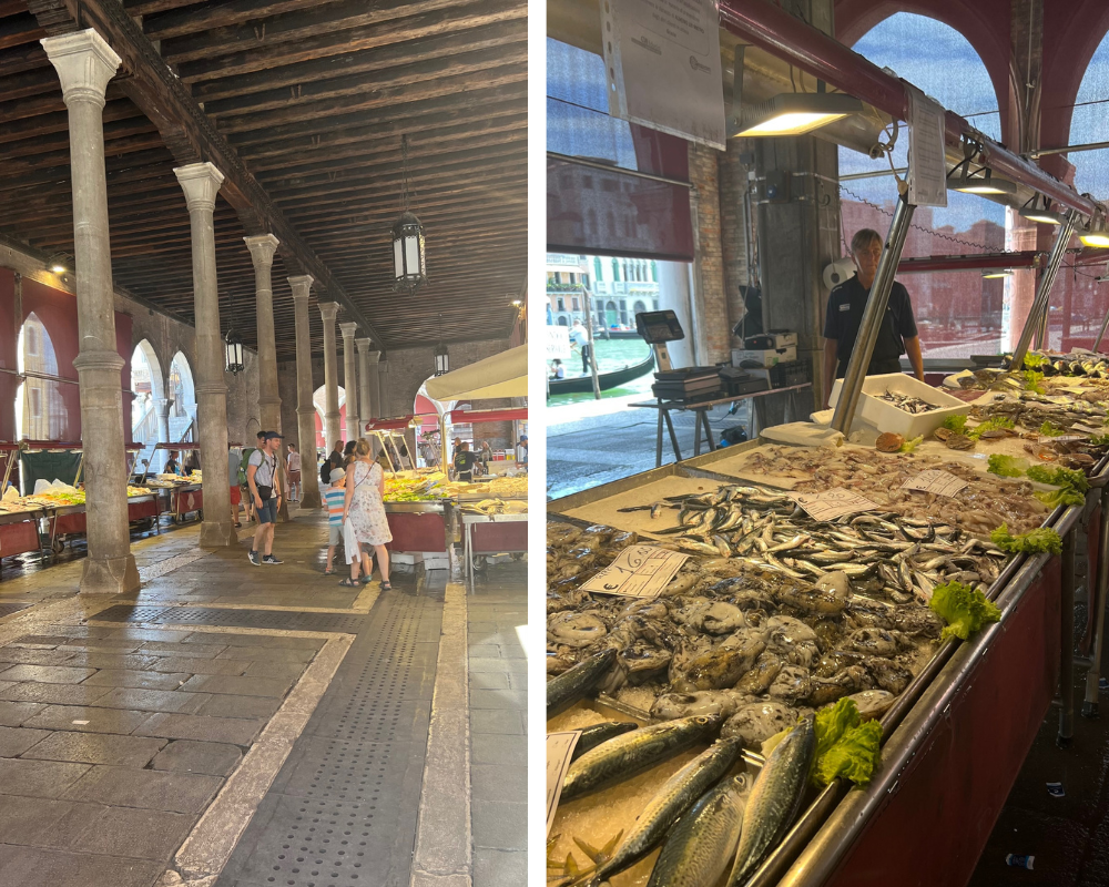 fish market in Venice