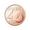 Sample 2 Cent Euro Coin