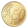 Sample 50 Cents Euro Coin